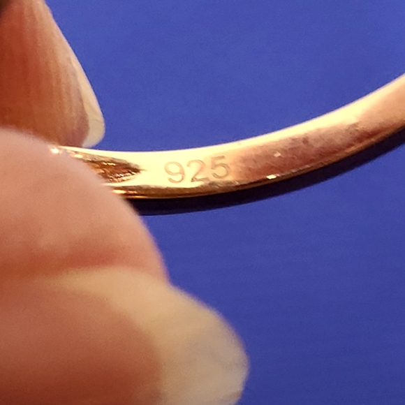 Morganite Pear cut Rose Gold Ring - Picture 12 of 12